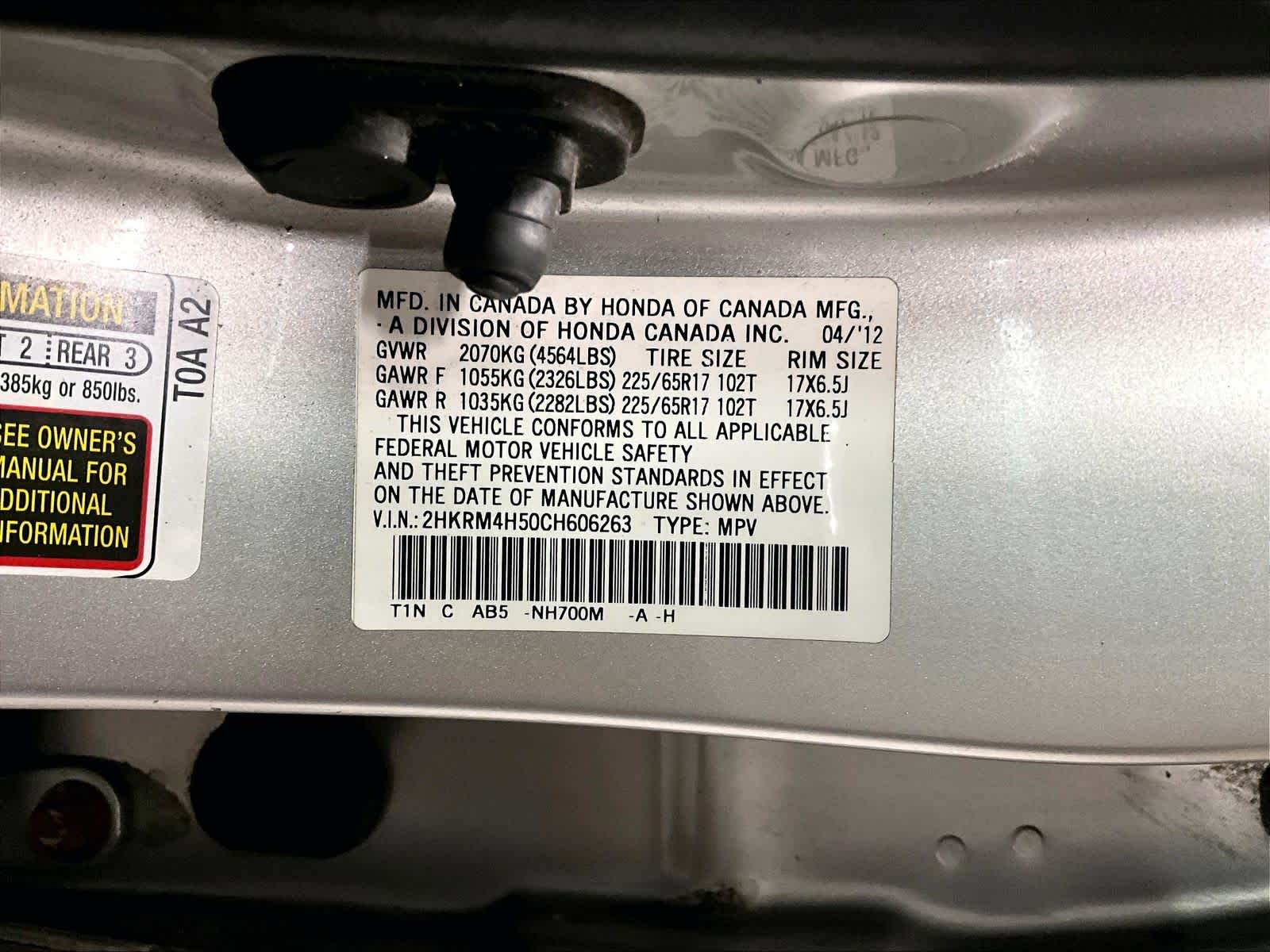 2012 Honda CR-V EX - Photo 6