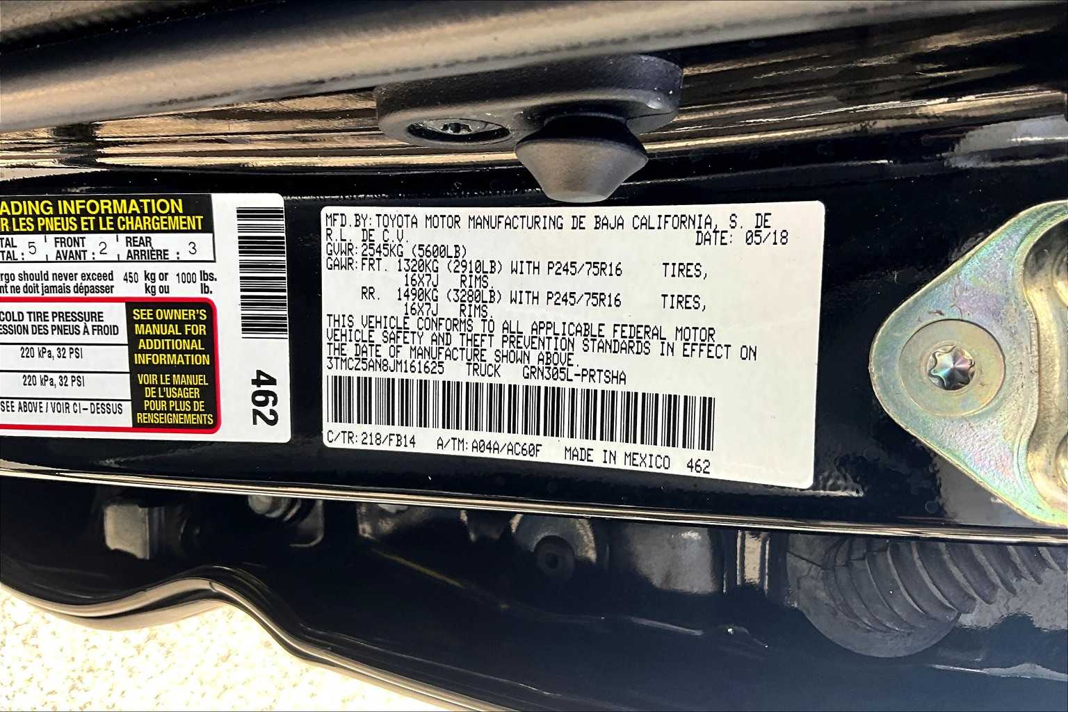 2018 Toyota Tacoma SR - Photo 35