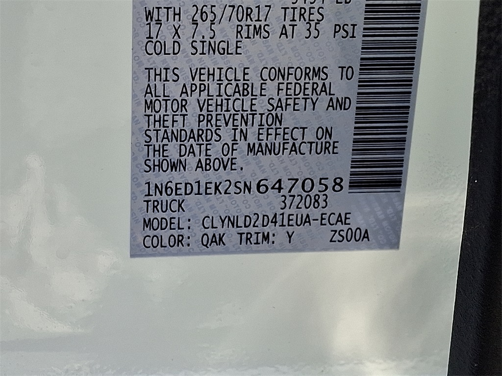 2025 Nissan Frontier PRO-4X - Photo 19