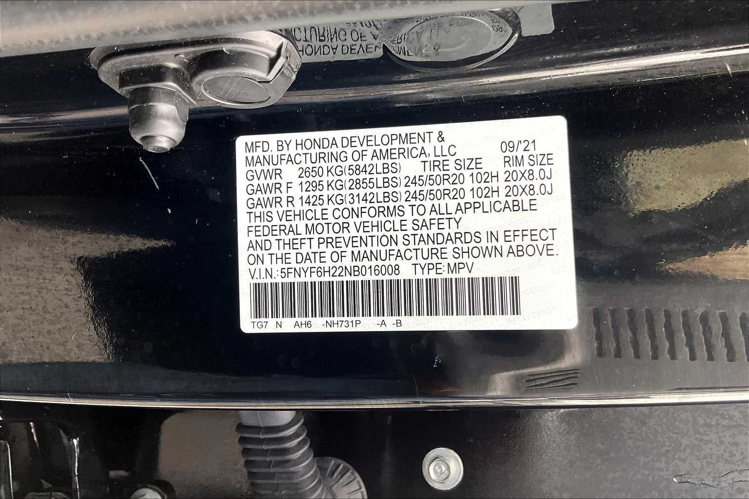 2022 Honda Pilot Special Edition - Photo 37