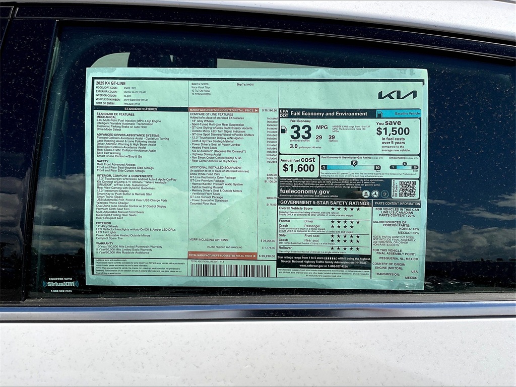 2025 Kia K4 GT-Line - Photo 17