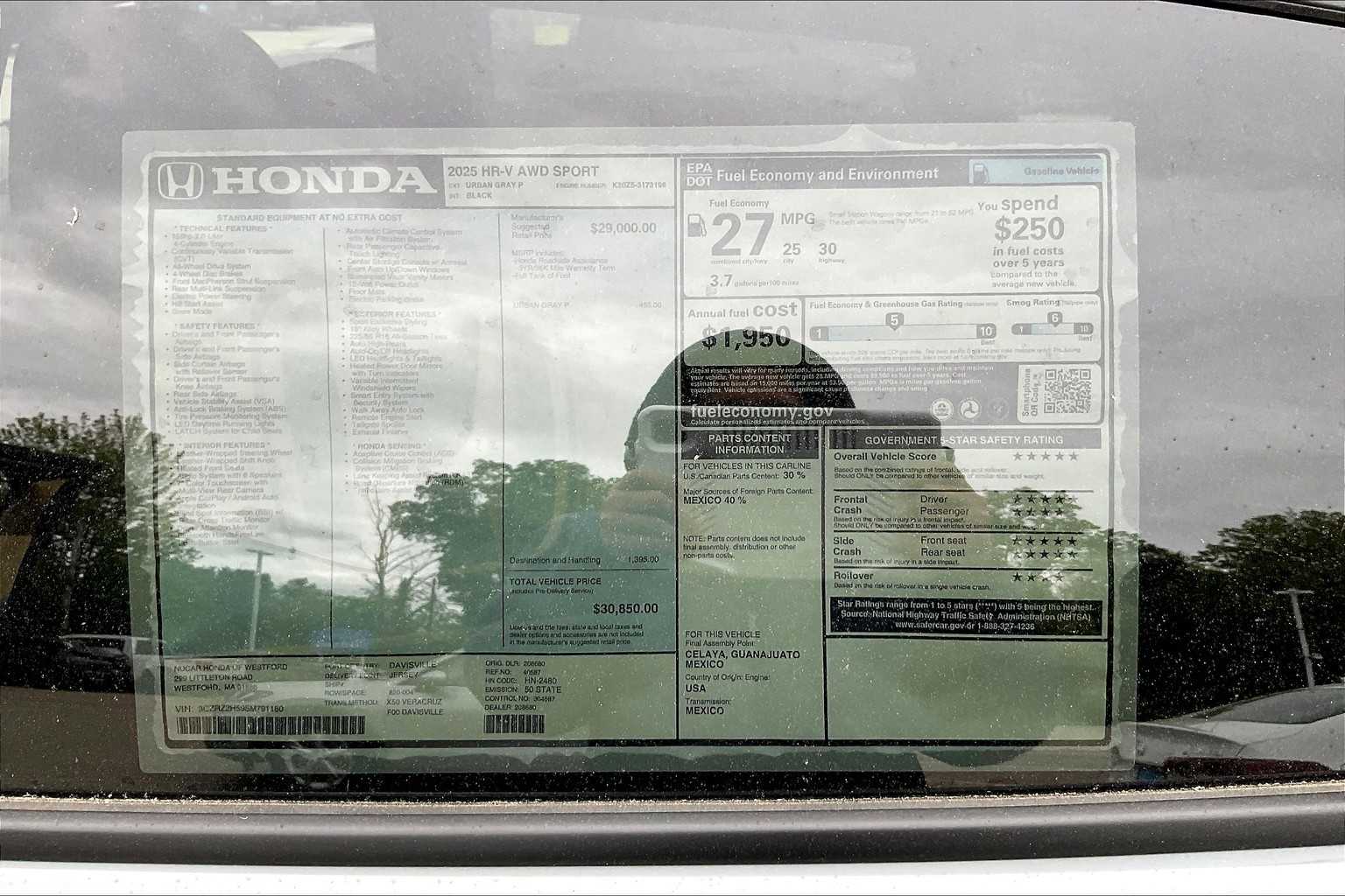 2025 Honda HR-V Sport - Photo 17