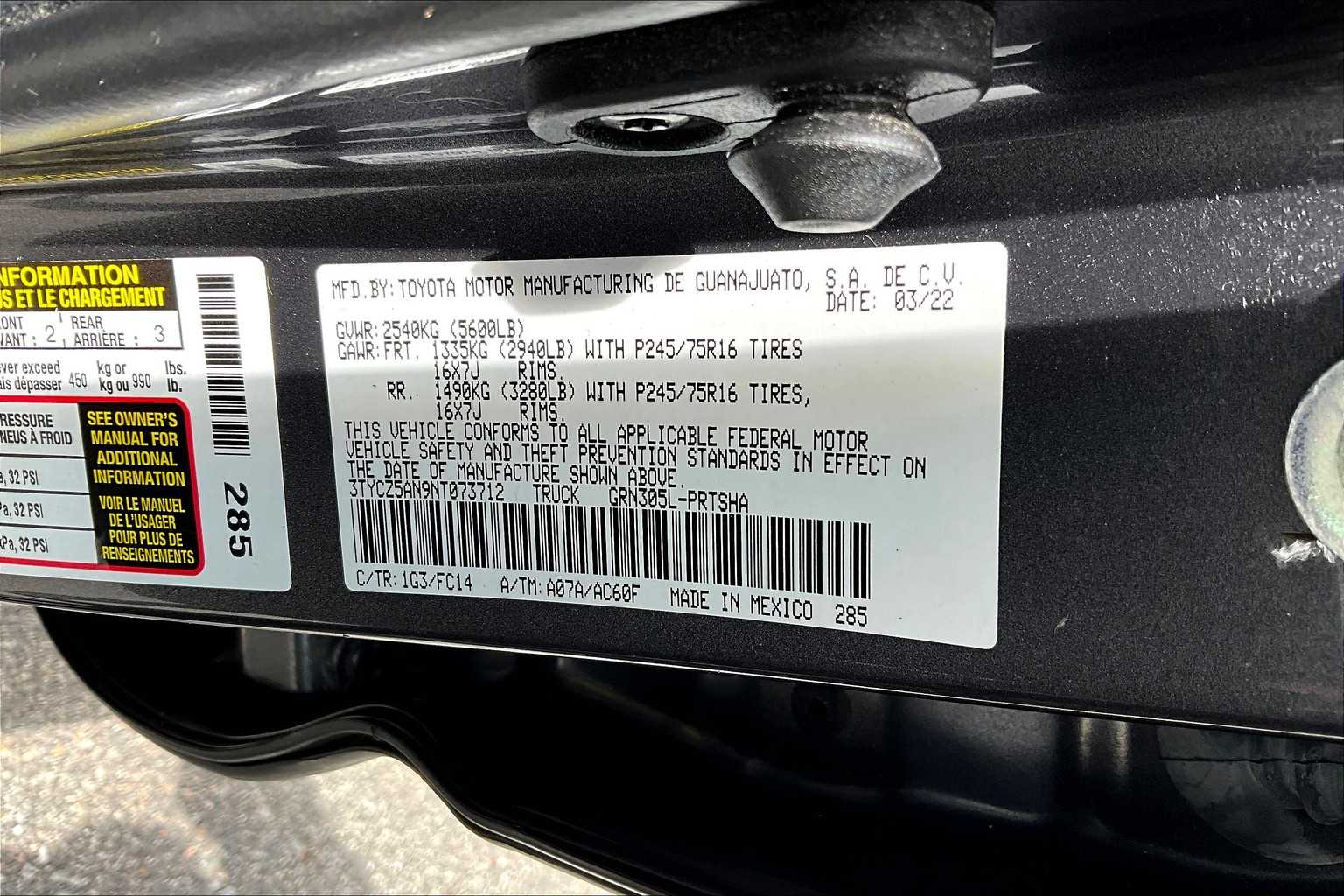 2022 Toyota Tacoma SR5 - Photo 36