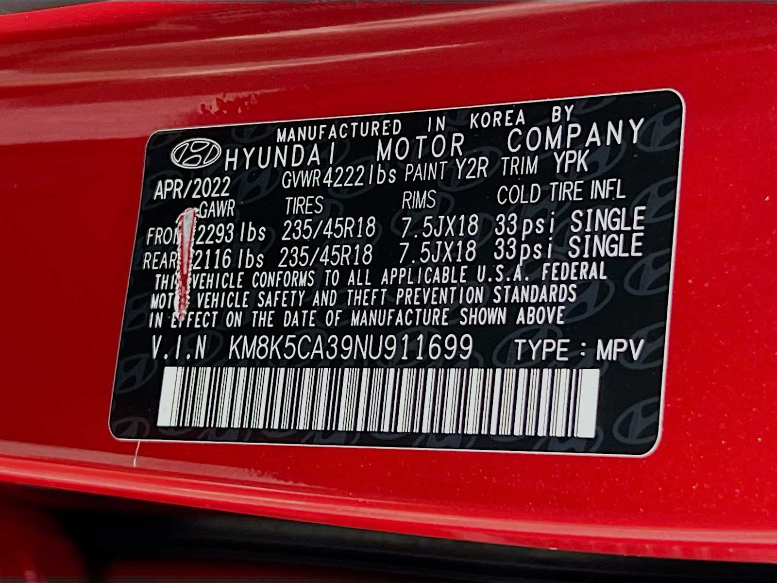 2022 Hyundai Kona Limited - Photo 33