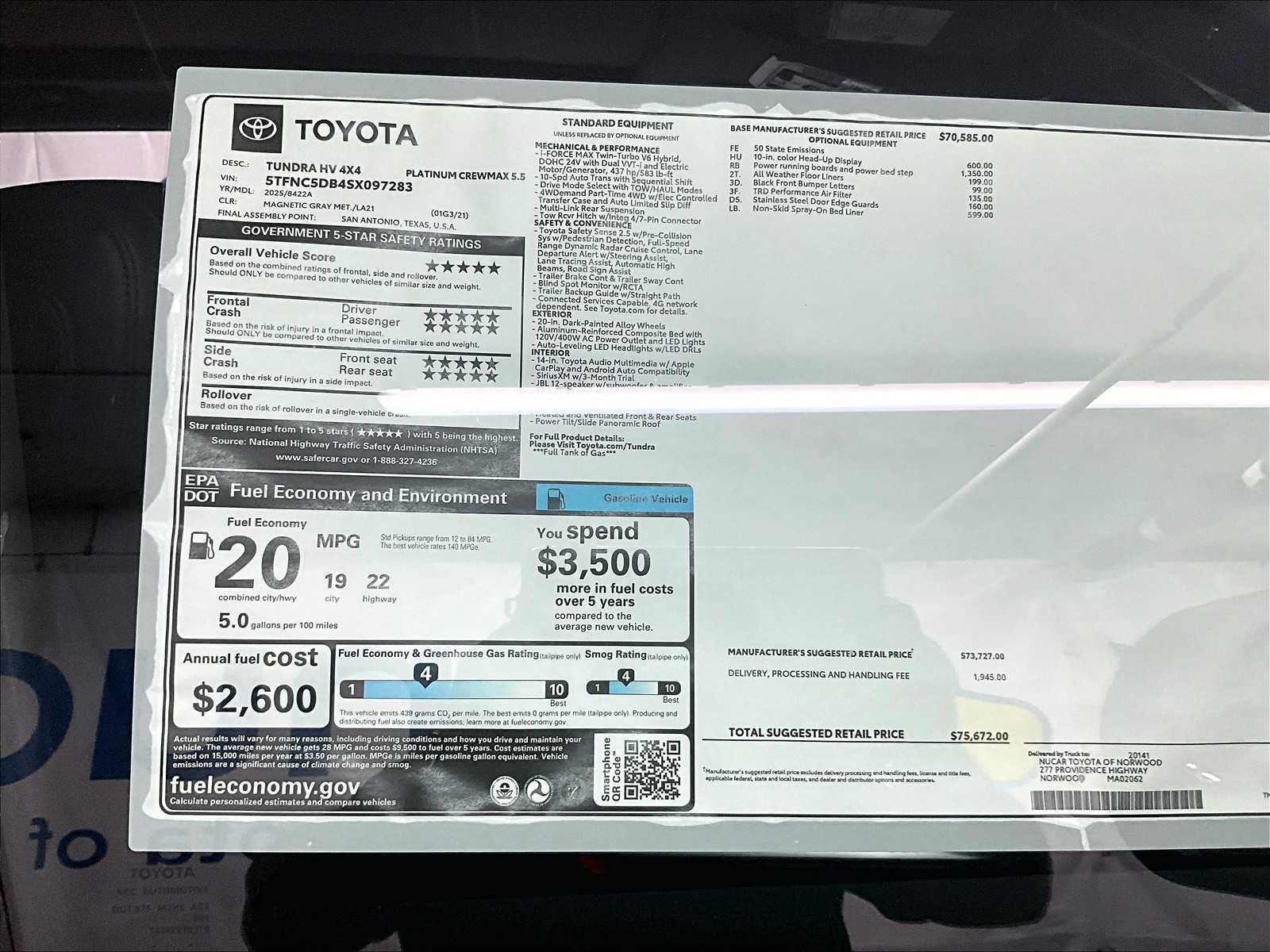2025 Toyota Tundra Platinum Hybrid - Photo 18