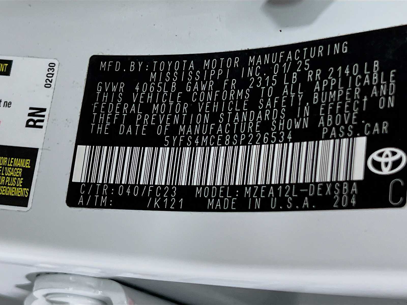 2025 Toyota Corolla SE - Photo 30