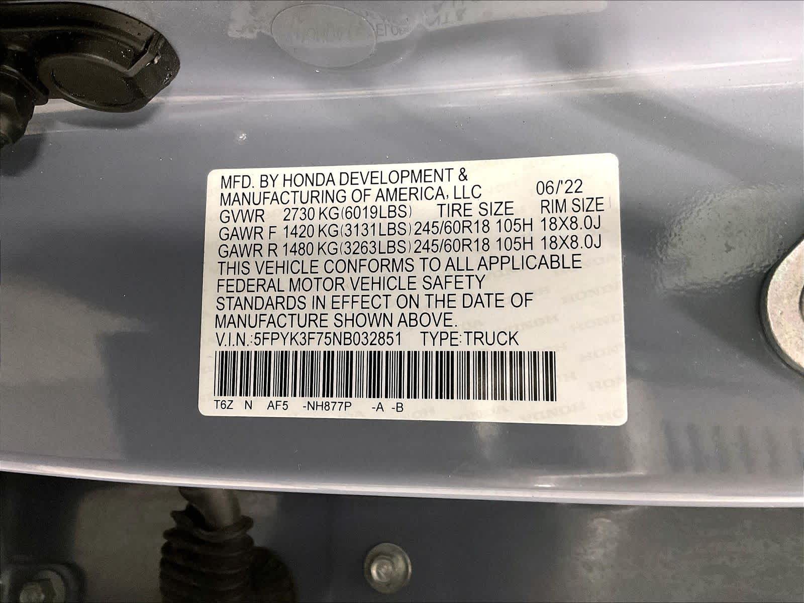 2022 Honda Ridgeline RTL-E - Photo 36