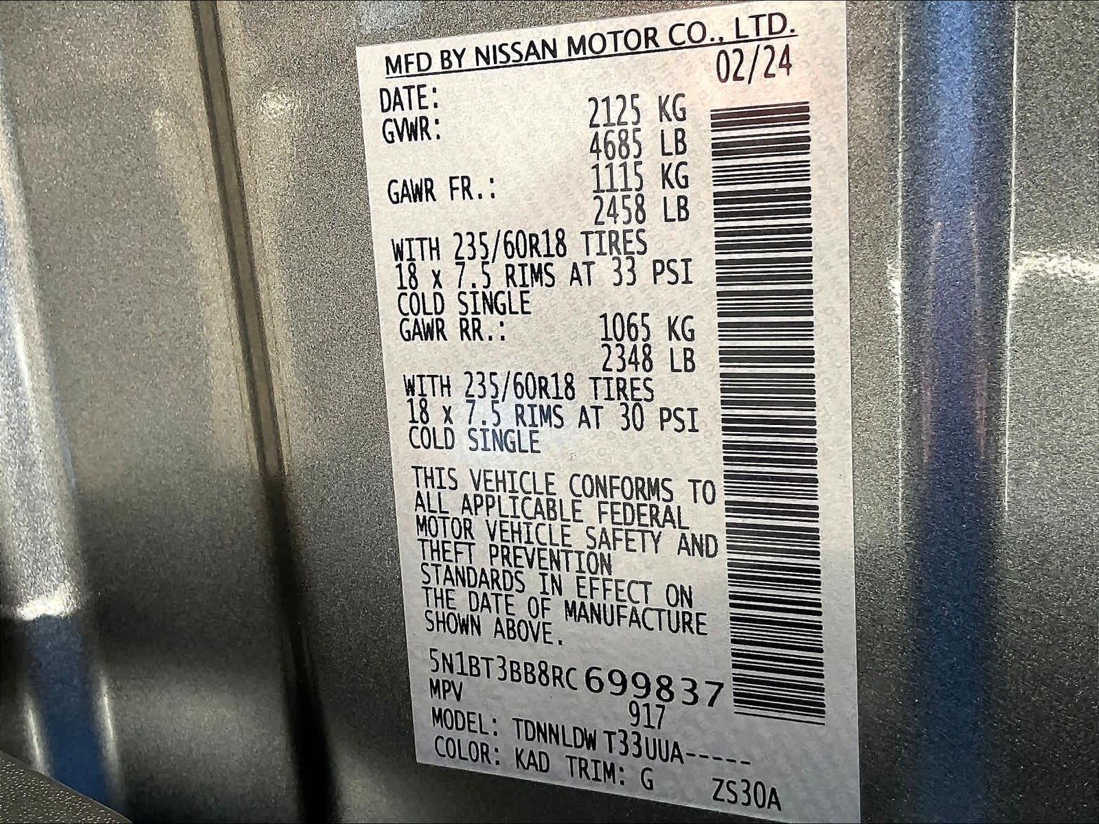 2024 Nissan Rogue SV - Photo 35