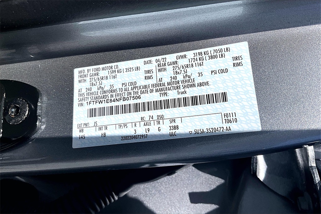 2022 Ford F-150 Lariat - Photo 36