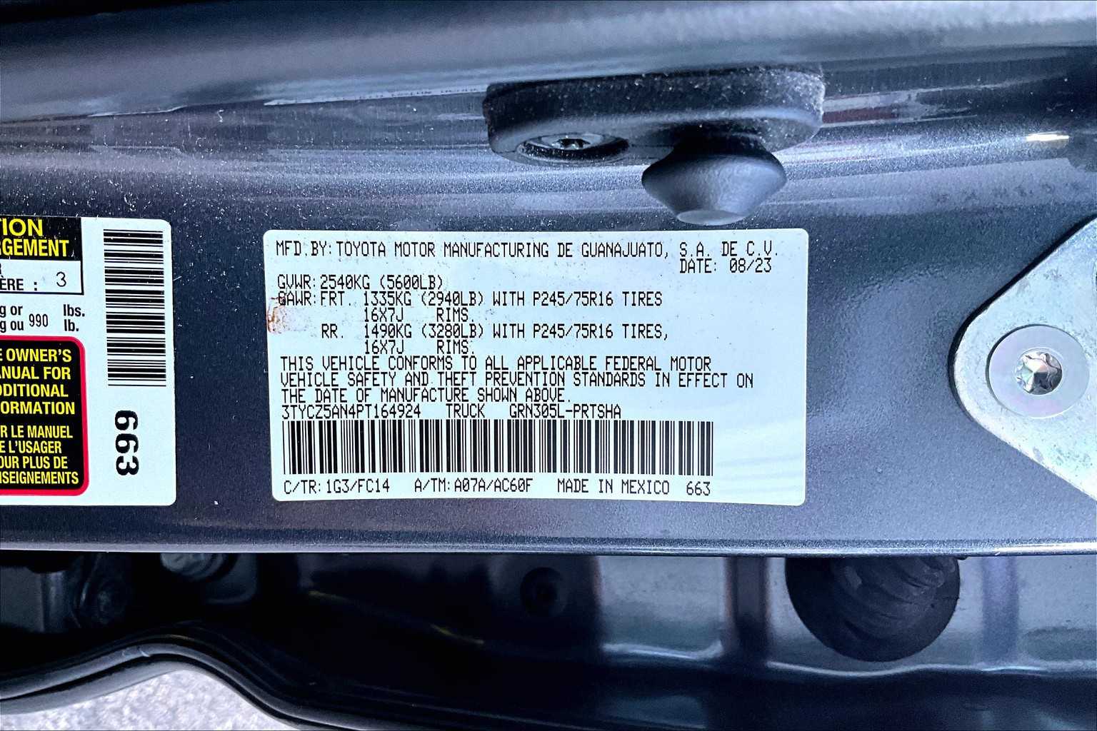 2023 Toyota Tacoma SR5 - Photo 6