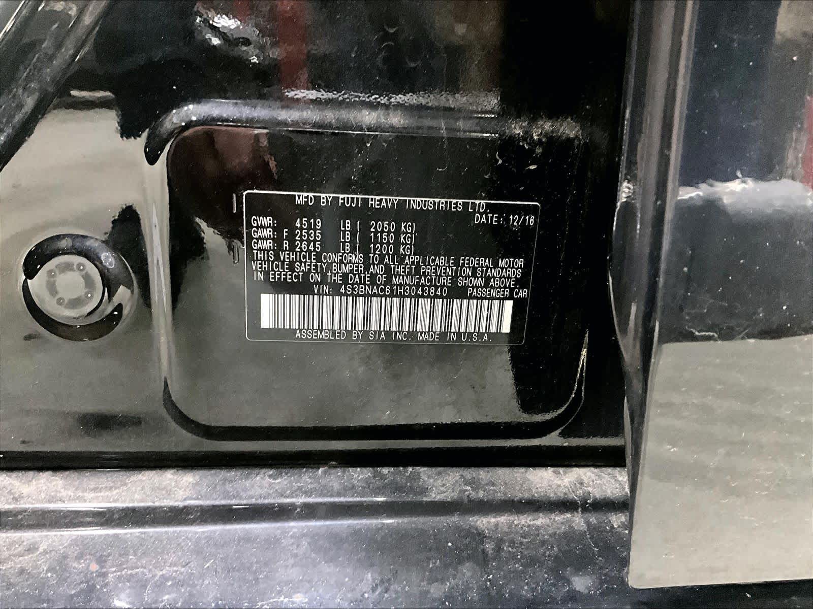 2017 Subaru Legacy Premium - Photo 6