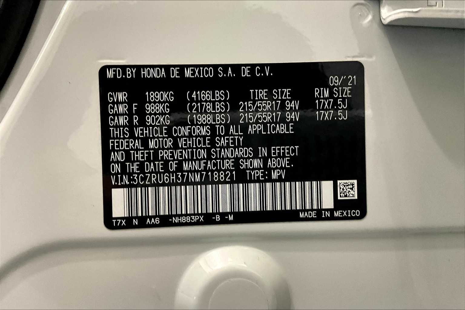 2022 Honda HR-V LX - Photo 34