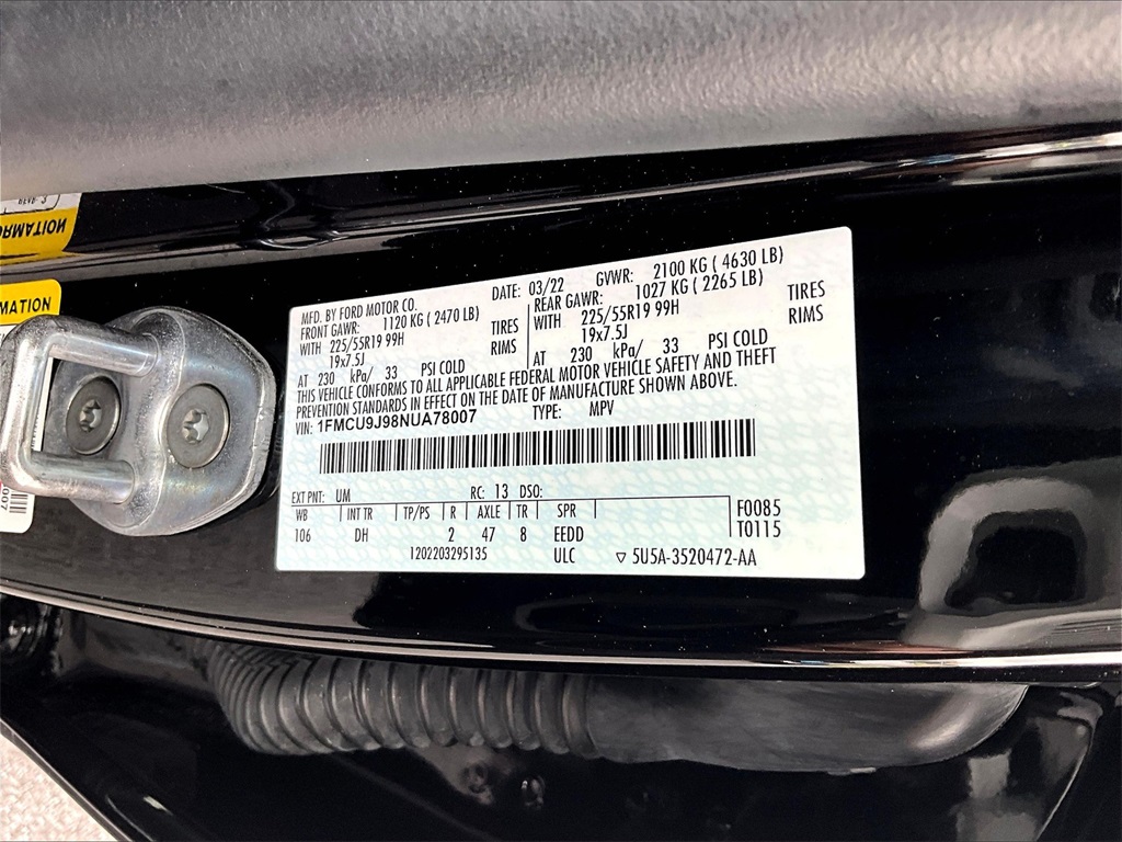 2022 Ford Escape Titanium - Photo 35