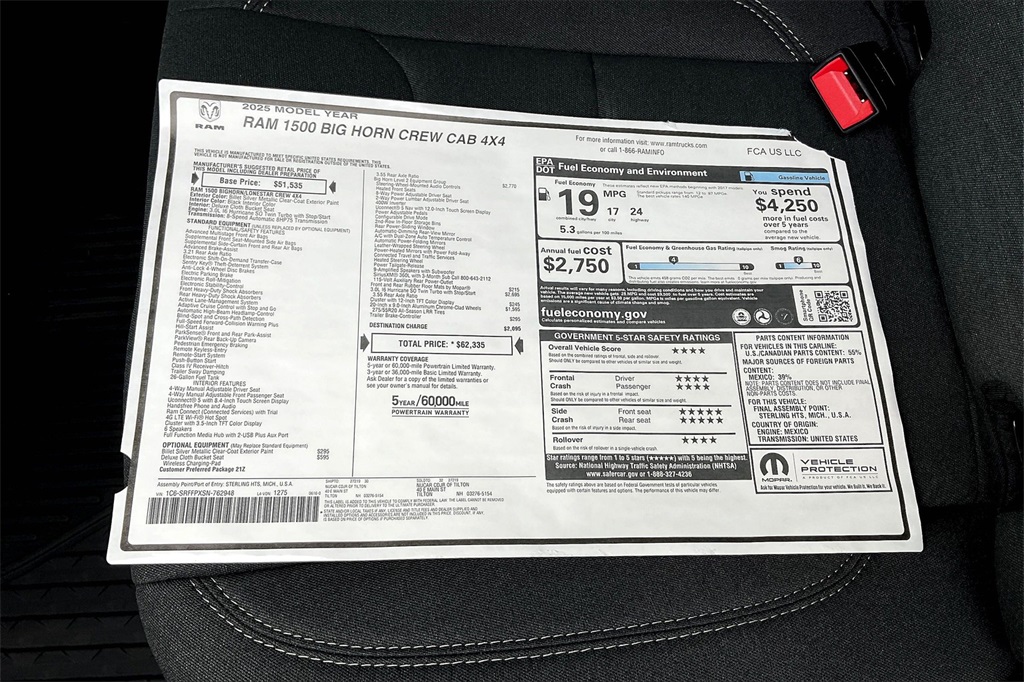 2025 Ram 1500 Big Horn/Lone Star - Photo 17