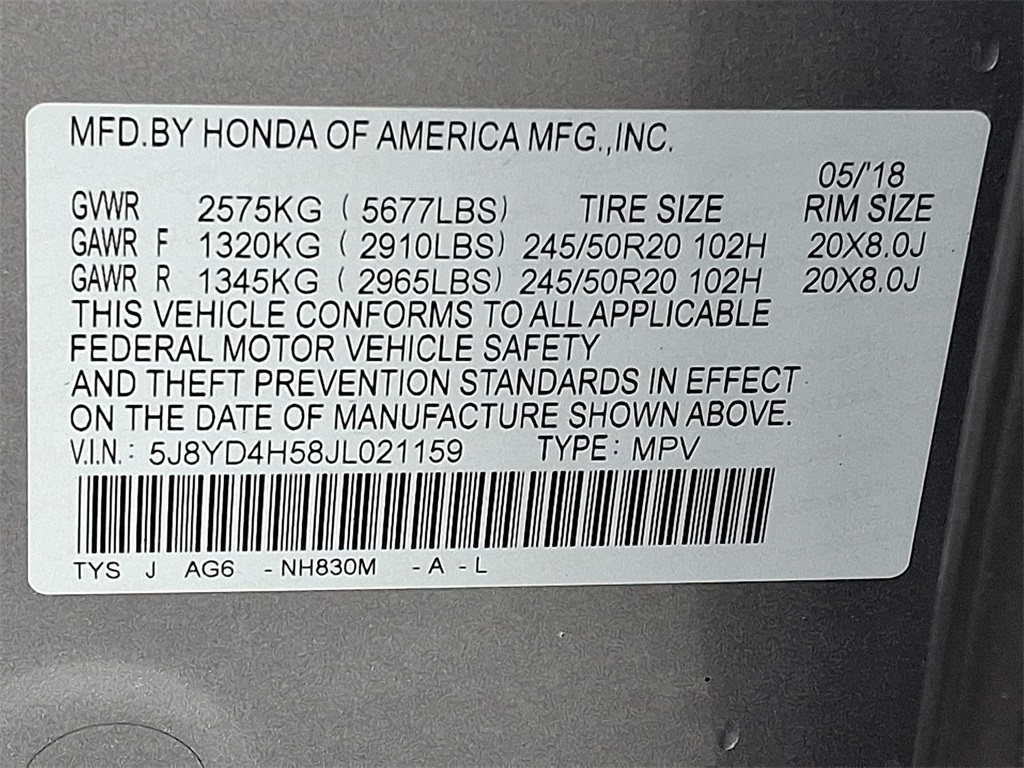 2018 Acura MDX 3.5L - Photo 27