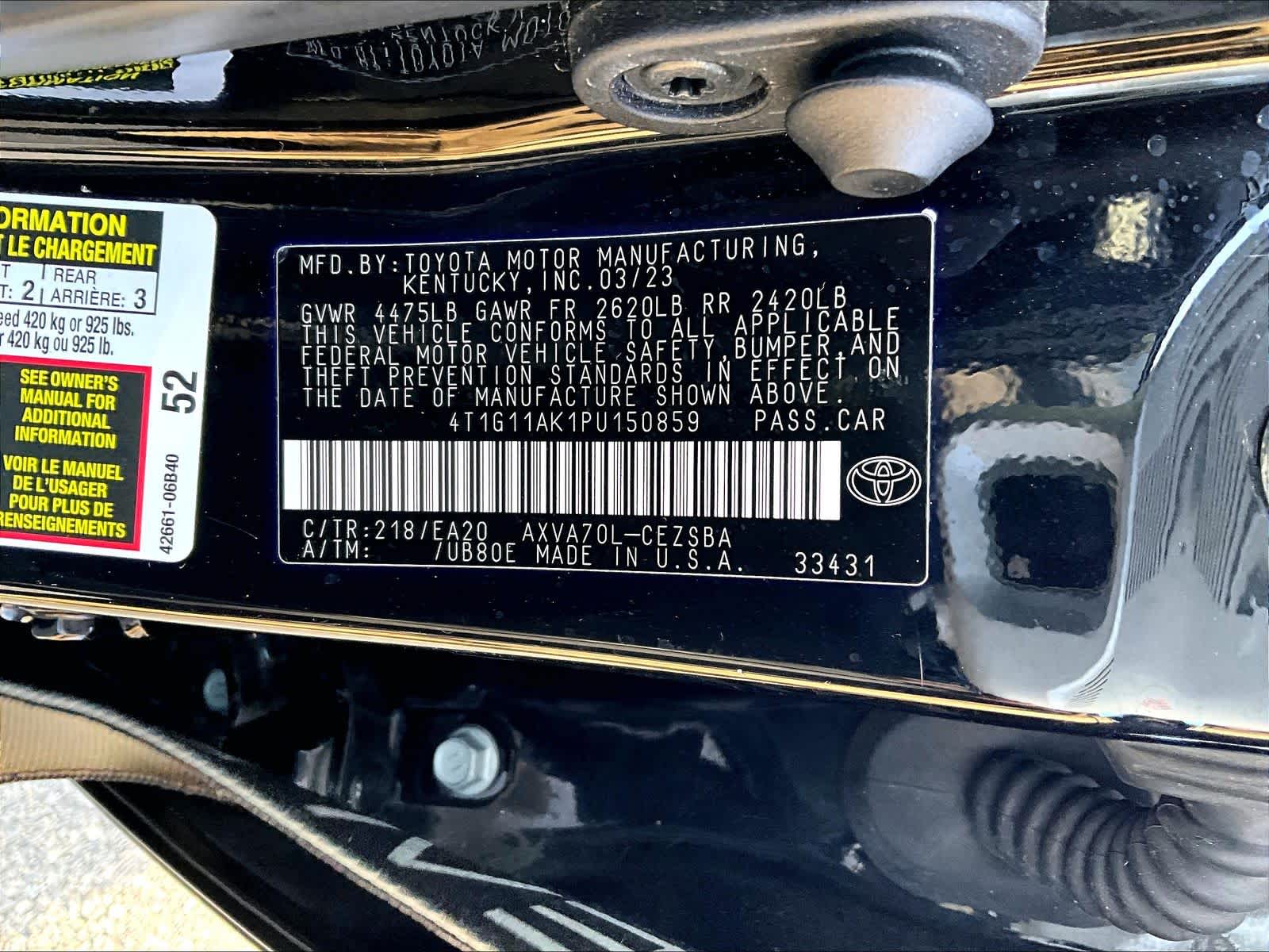 2023 Toyota Camry SE - Photo 35