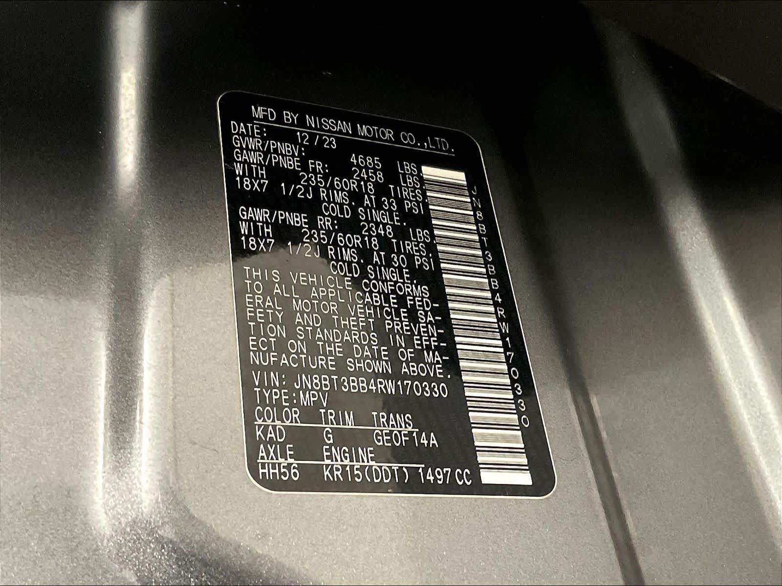 2024 Nissan Rogue SV - Photo 35