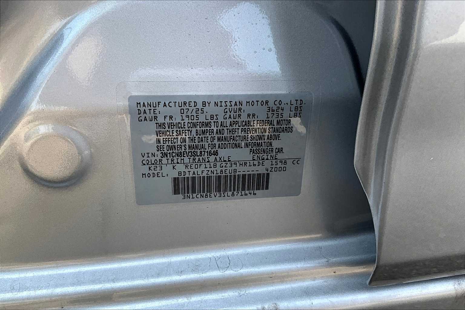 2025 Nissan Versa SV - Photo 17