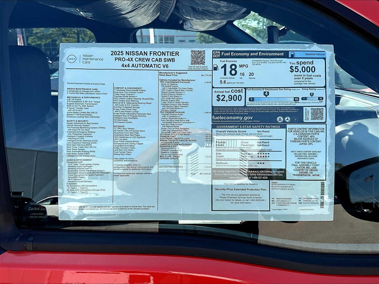 2025 Nissan Frontier PRO-4X - Photo 18