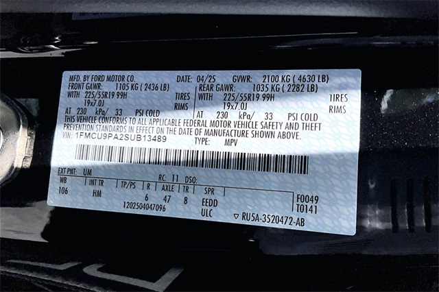2025 Ford Escape Hybrid ST-Line Elite - Photo 14