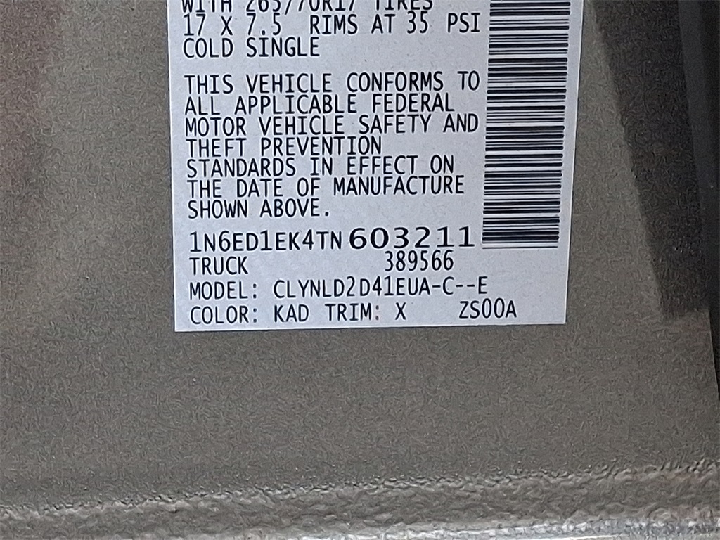 2026 Nissan Frontier PRO-4X - Photo 19