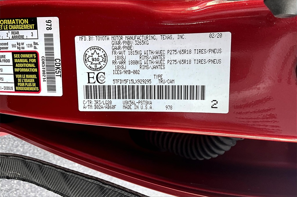 2020 Toyota Tundra SR5 5.7 - Photo 33