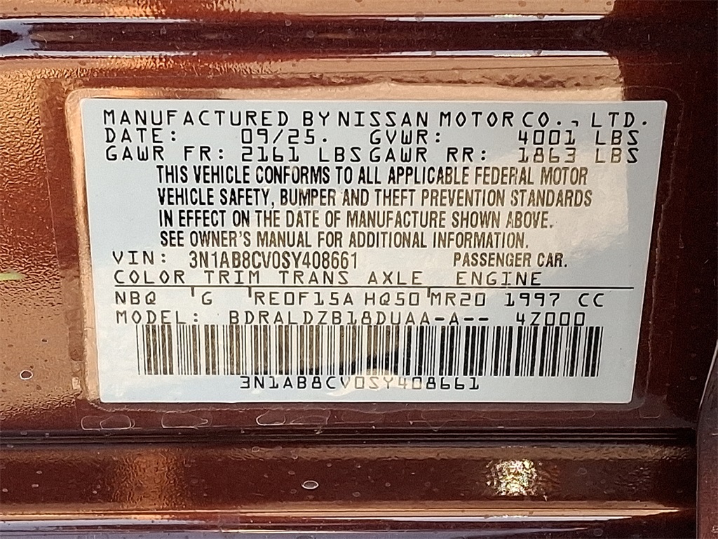 2025 Nissan Sentra SV - Photo 18