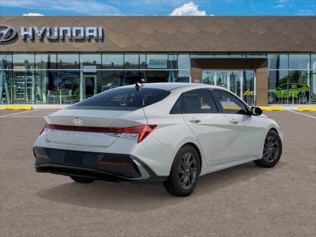2025 Hyundai Elantra Hybrid Blue - Photo 3