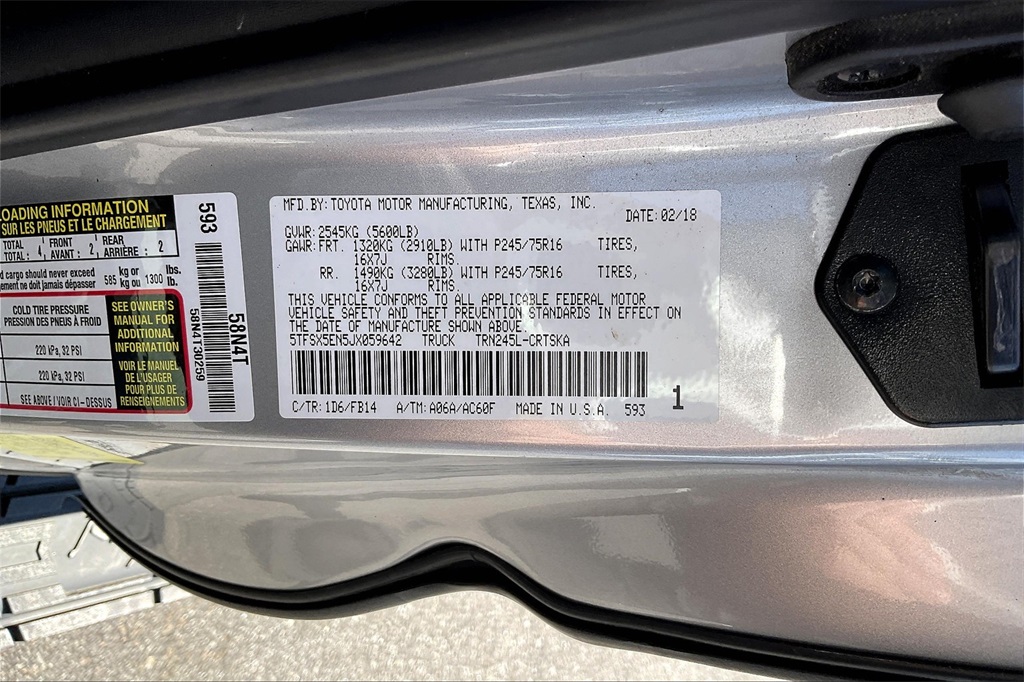 2018 Toyota Tacoma SR - Photo 29