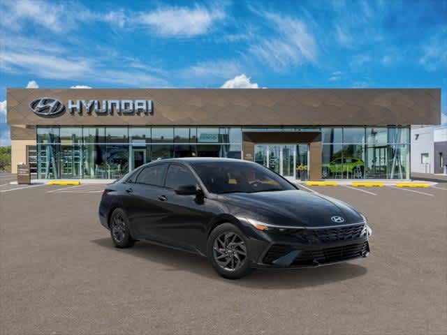 2025 Hyundai Elantra Hybrid Blue