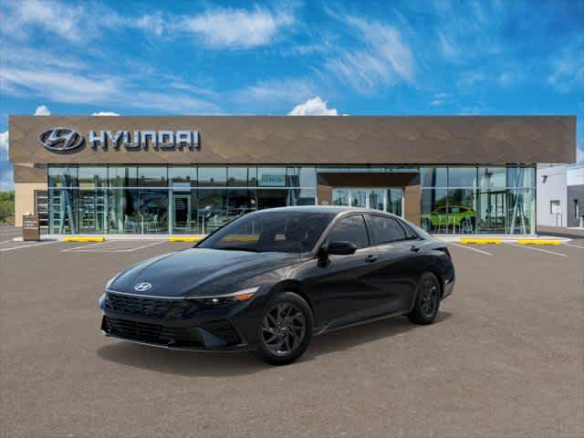 2025 Hyundai Elantra Hybrid Blue - Photo 2