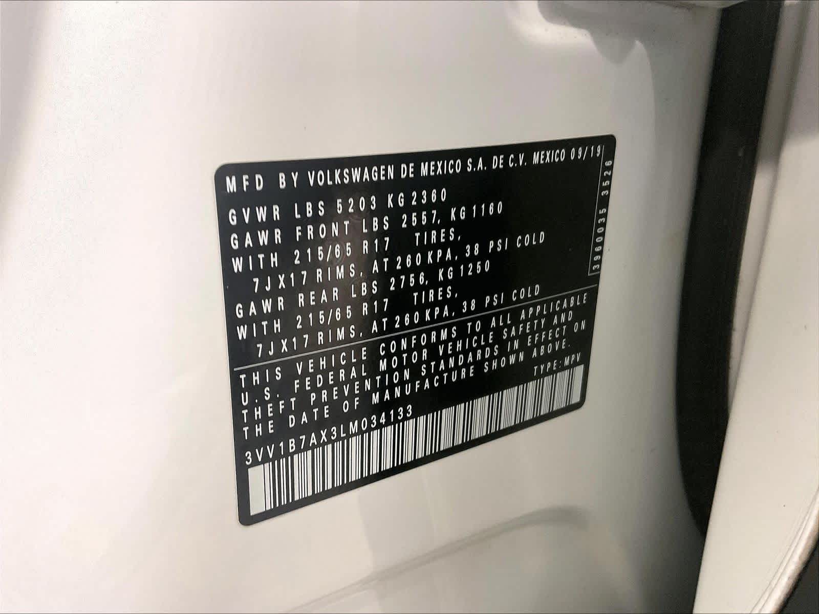 2020 Volkswagen Tiguan S - Photo 35