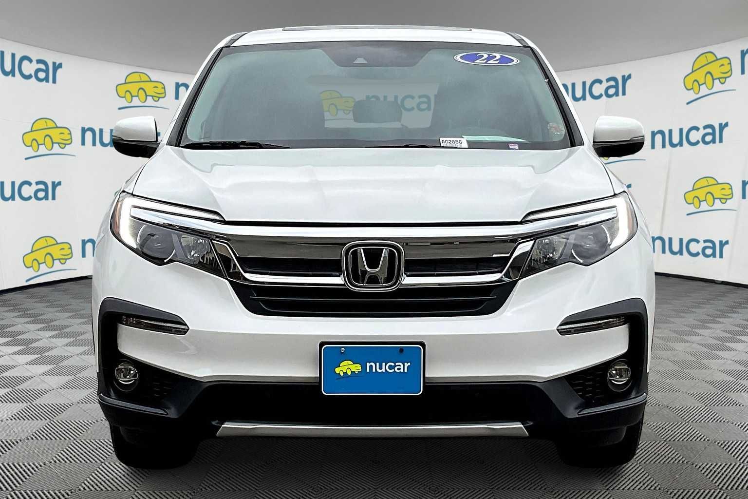 Used 2022 Honda Pilot EX-L with VIN 5FNYF6H5XNB035772 for sale in New Castle, DE