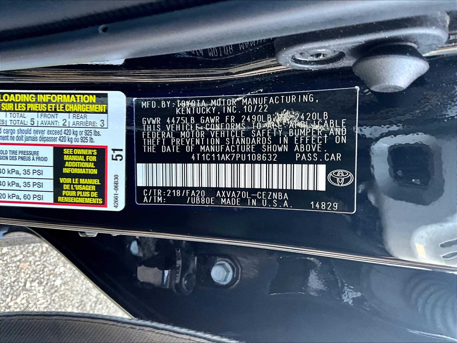 2023 Toyota Camry LE - Photo 35