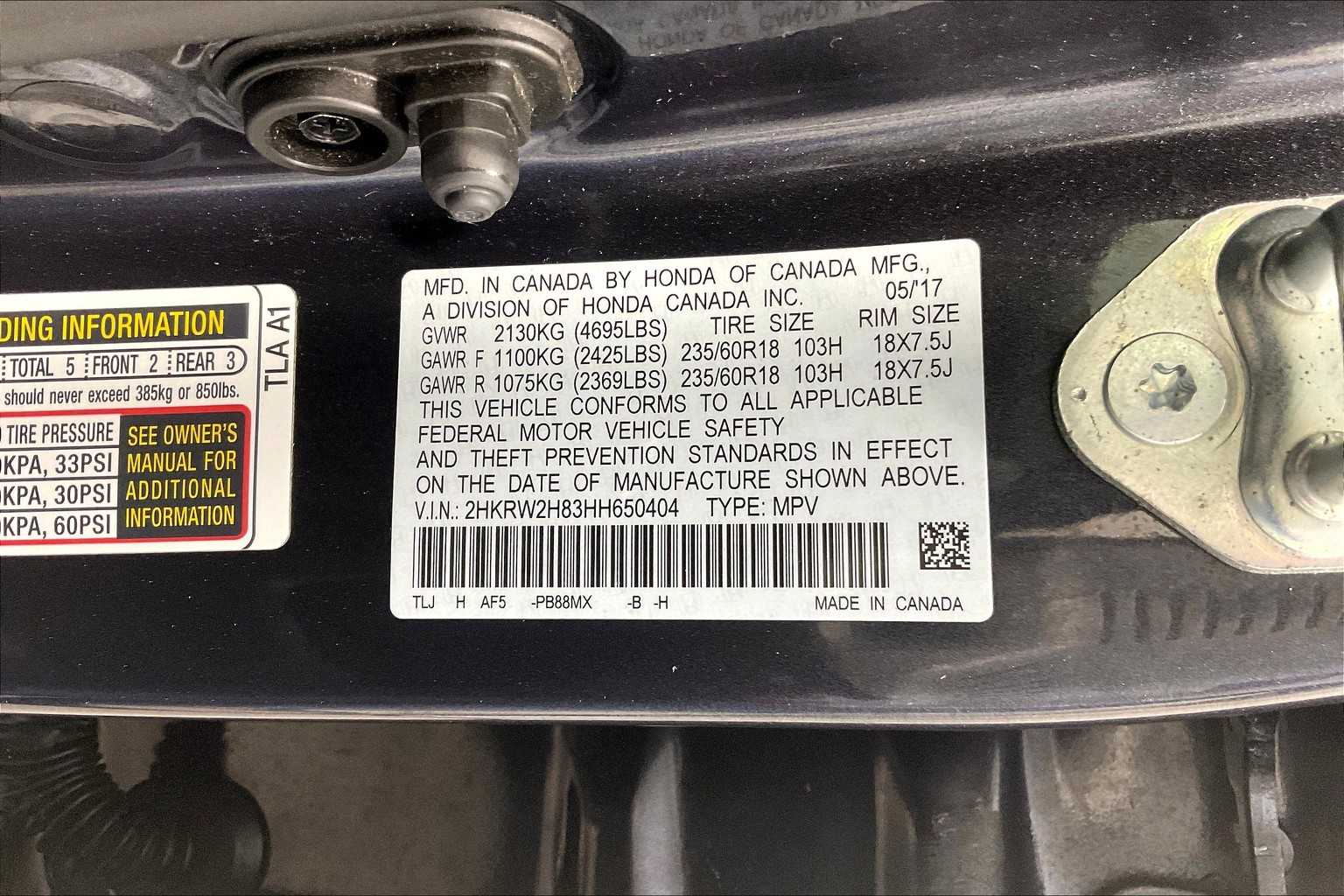 2017 Honda CR-V EX-L - Photo 36