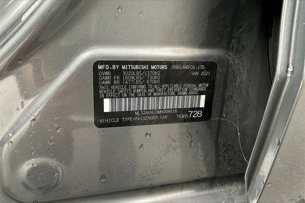 2021 Mitsubishi Mirage ES - Photo 31