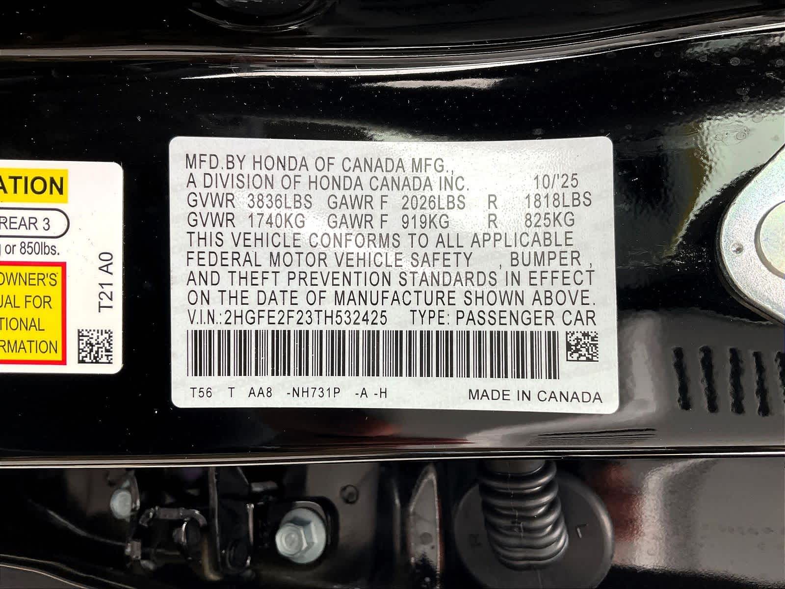 2026 Honda Civic LX - Photo 17