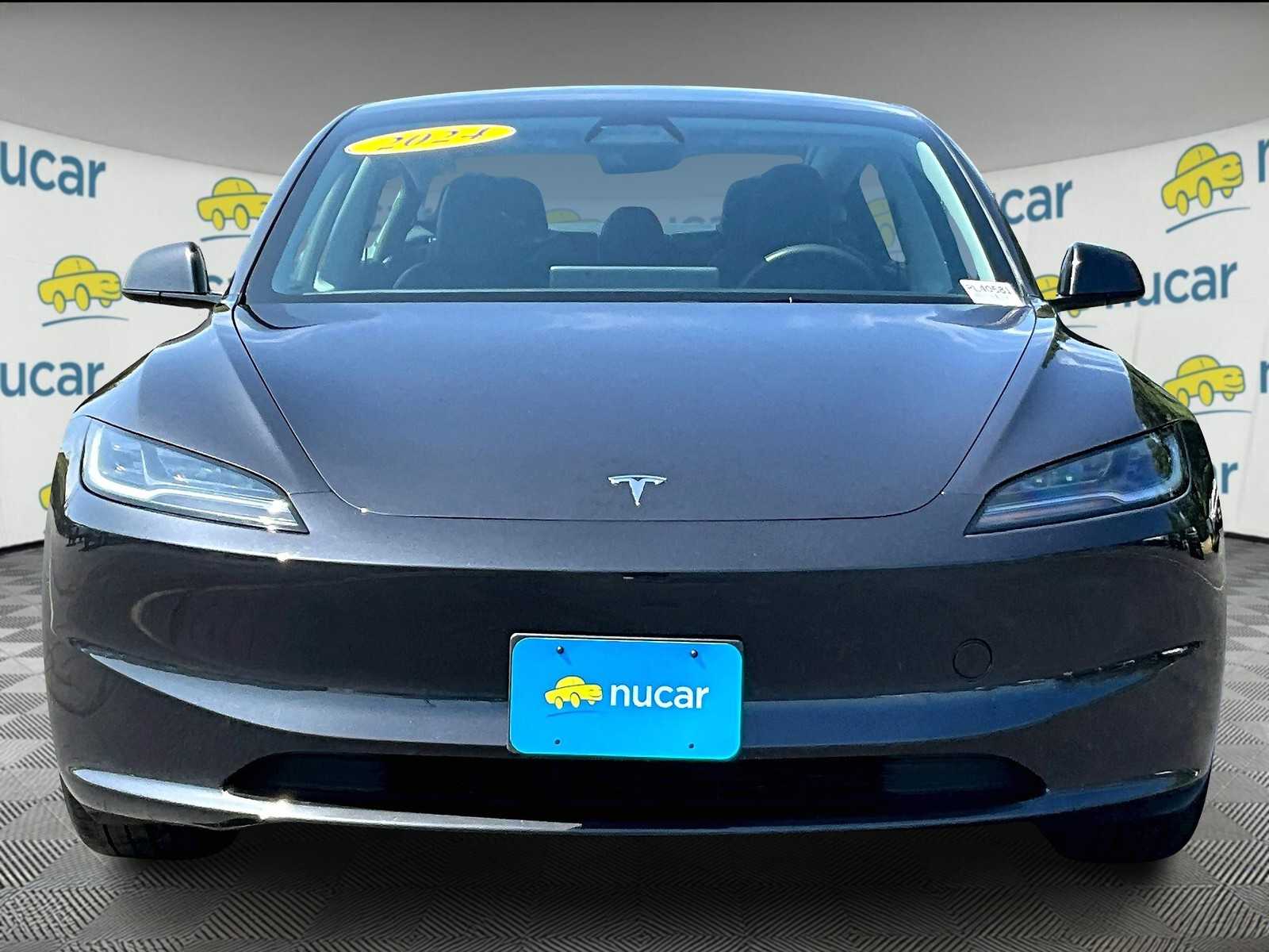 Used 2024 Tesla Model 3 Base with VIN 5YJ3E1EA0RF726655 for sale in New Castle, DE