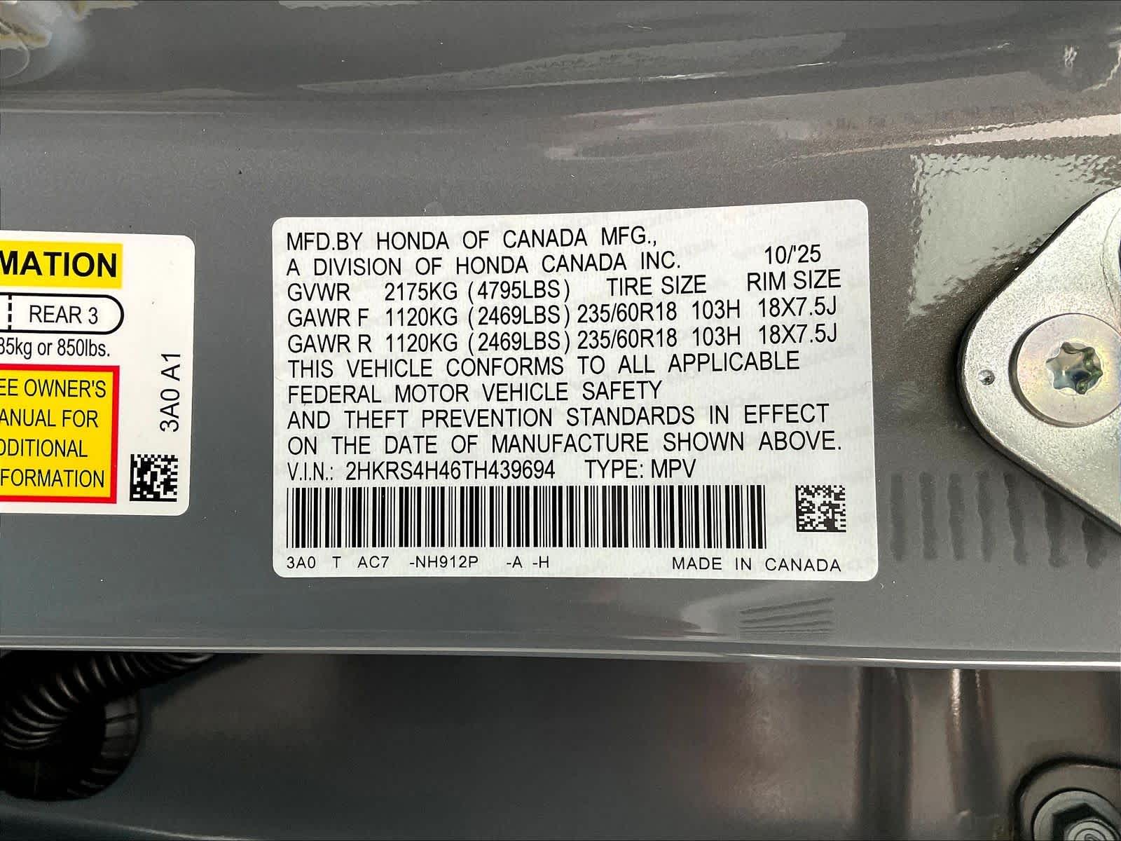 2026 Honda CR-V EX - Photo 17