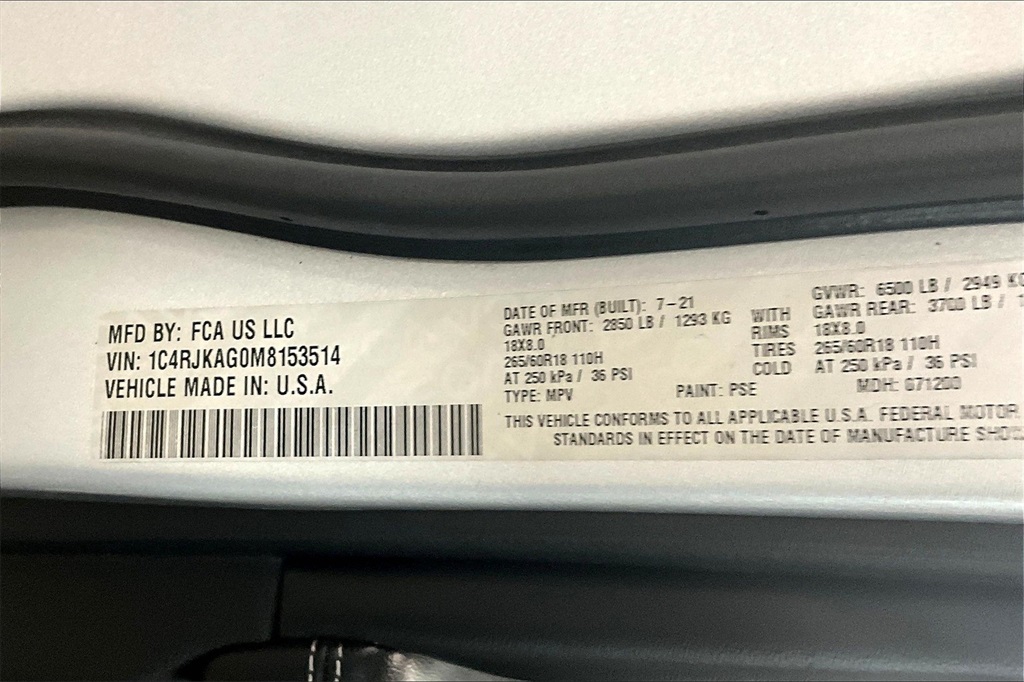 2021 Jeep Grand Cherokee L Laredo - Photo 37