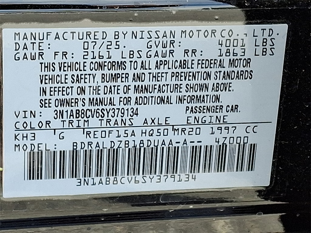 2025 Nissan Sentra SV - Photo 18