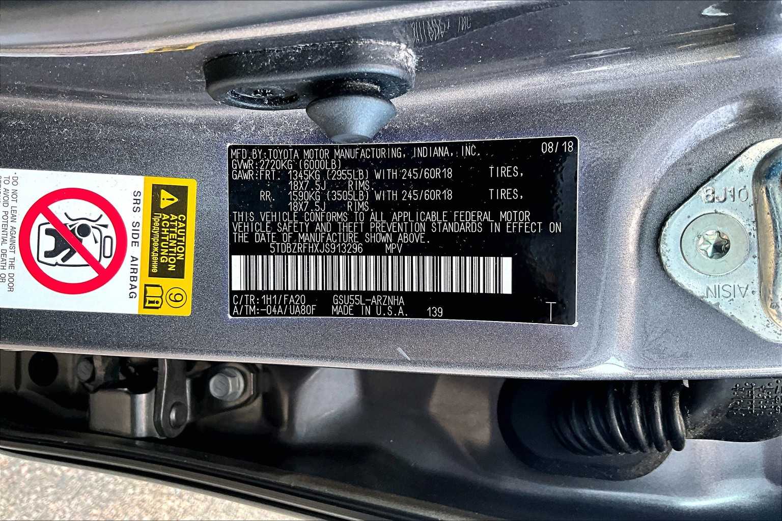 2018 Toyota Highlander LE Plus - Photo 6