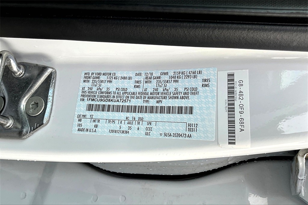 2019 Ford Escape SE - Photo 35