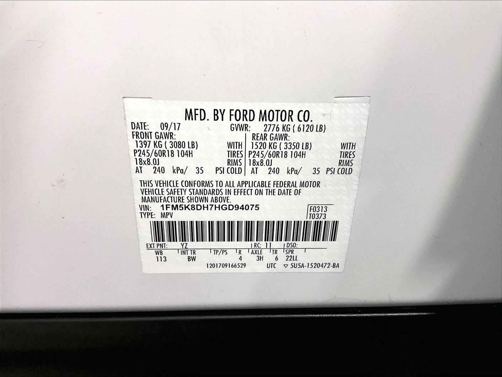 2017 Ford Explorer XLT - Photo 37