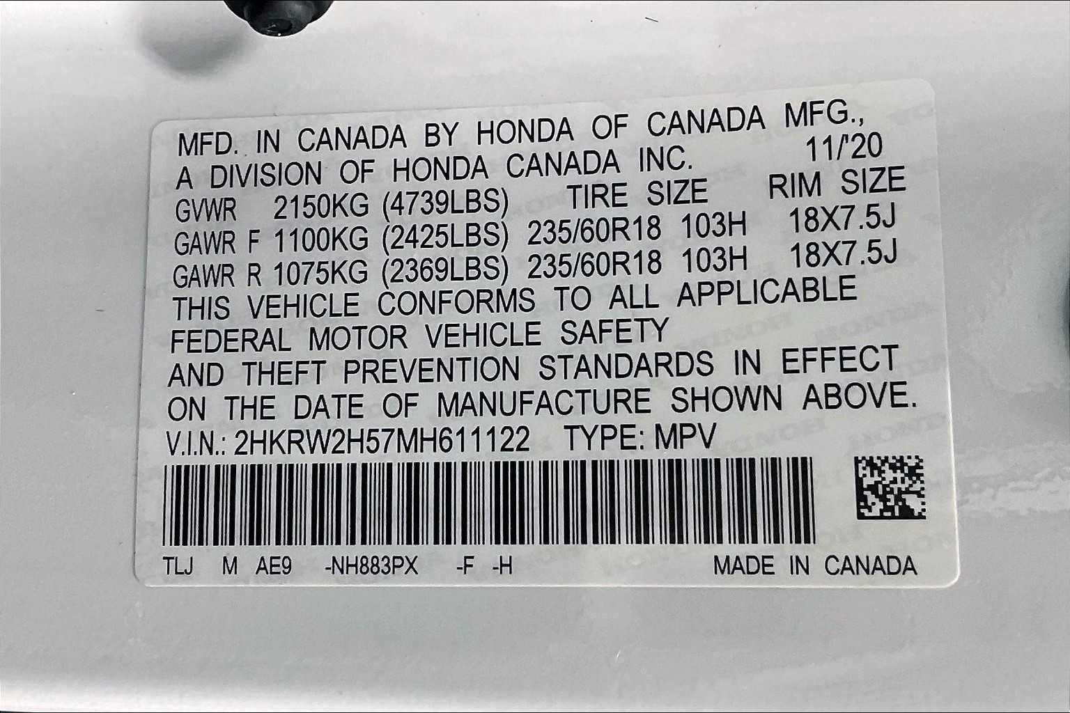 2021 Honda CR-V EX - Photo 36