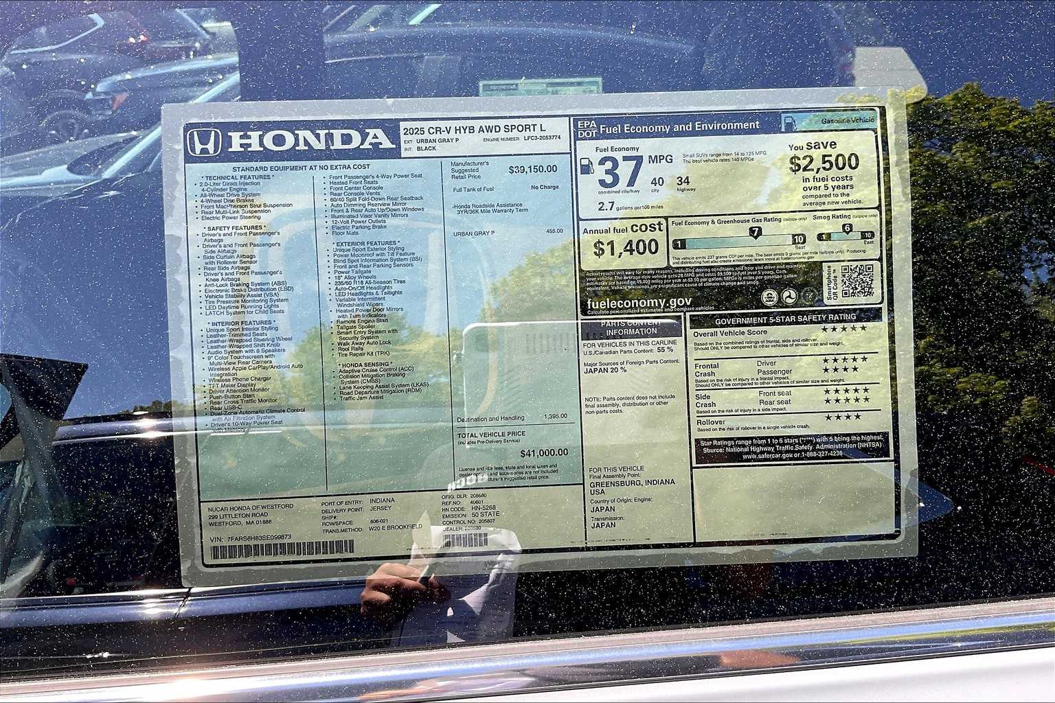 2025 Honda CR-V Hybrid Sport-L - Photo 17