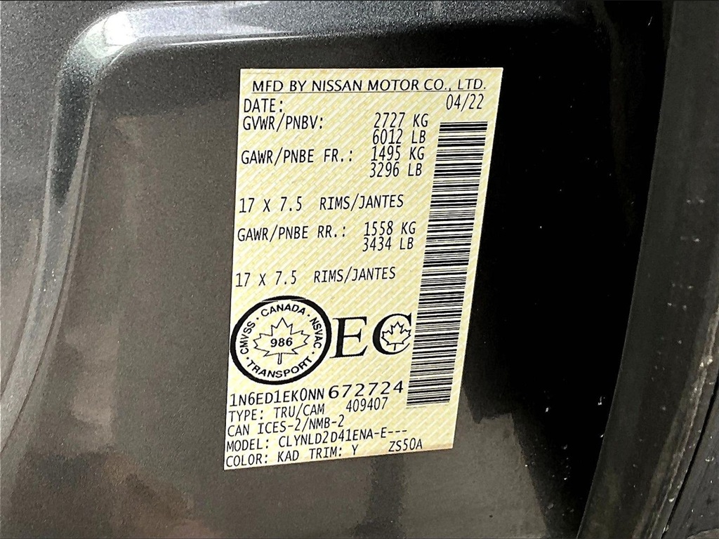 2022 Nissan Frontier Pro-4X - Photo 35