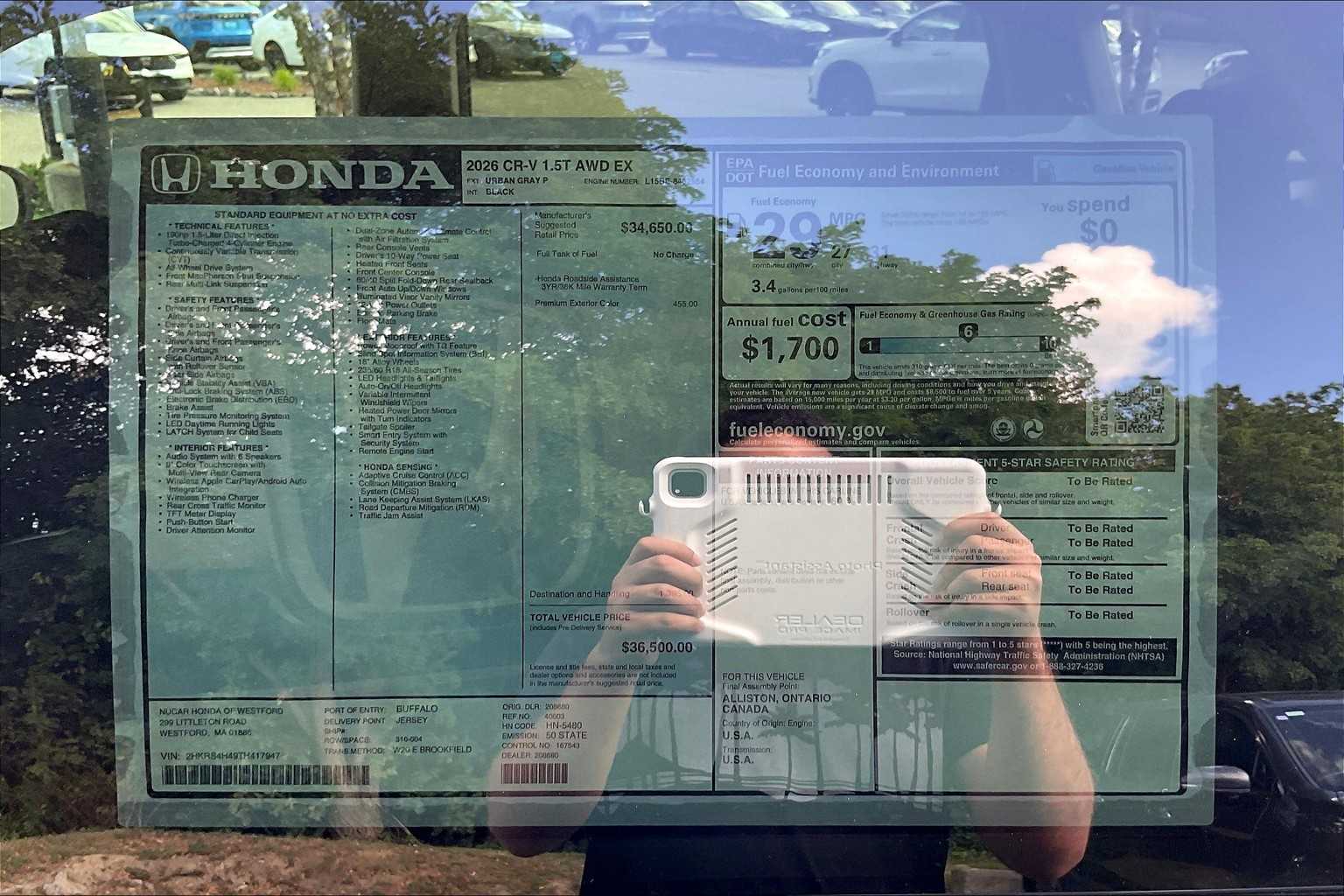 2026 Honda CR-V EX - Photo 18