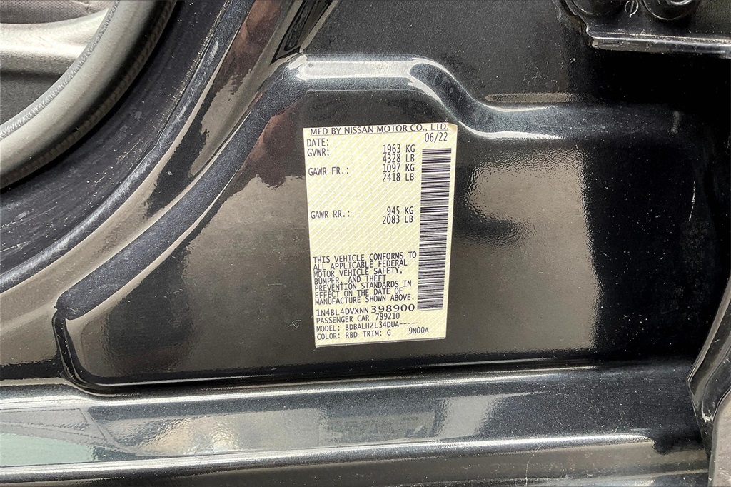 2022 Nissan Altima 2.5 SV - Photo 31