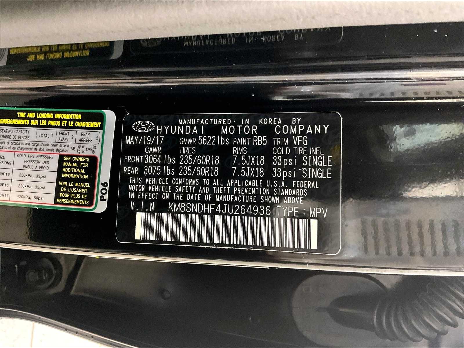 2018 Hyundai Santa Fe SE - Photo 35